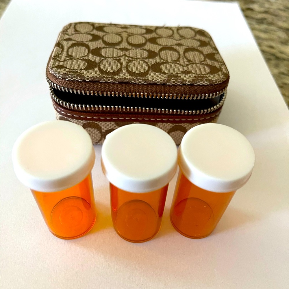 Coach Triple Pill Case